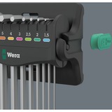 Wera 950/9 Hex-Plus 8 Stiftsleutelset Chroom, 10‑delig, metrisch, verchroomd