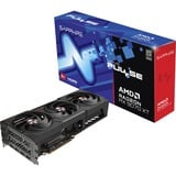 SAPPHIRE Radeon RX 9070 XT Pulse grafische kaart Zwart, 2x DisplayPort, 1x HDMI 2.1, RDNA4