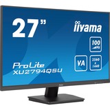 iiyama XU2794QSU-B6 27" monitor Zwart, HDMI, DisplayPort, Sound