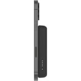 Belkin BoostCharge Magnetische draadloze 5000mAh-powerbank + standaard - 10 W Zwart, 5.000 mAh