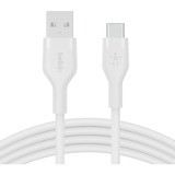 Belkin BoostCharge Flex USB-A/USB-C-kabel Wit, 2 meter