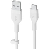 Belkin BoostCharge Flex USB-A/USB-C-kabel Wit, 2 meter