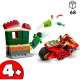 LEGO Marvel - Iron Man met motor en de Hulk Constructiespeelgoed 76287