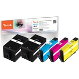 Peach Economy pack plus PI300-978 inkt compatibel met HP 912XL (3YP34AE)