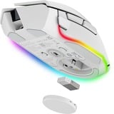 Razer Basilisk V3 Pro 35K White gaming muis Wit