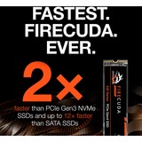 Seagate FireCuda 530 2 TB SSD ZP2000GM3A013, PCIe 4.0 x4, NVMe 1.4, M.2 2280