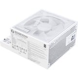 Lian Li EDGE1000, 1000 Watt voeding  Wit, 3x PCIe, kabelmanagement, 4x USB