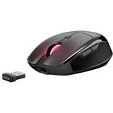 Sharkoon OfficePal M25W muis Zwart, 400 - 4000 dpi, RGB, 2,4 GHz / USB