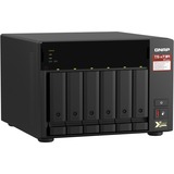 QNAP TS-673A-8G nas Zwart/grijs, 2x 2.5 Gb LAN, USB