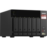 QNAP TS-673A-8G nas Zwart/grijs, 2x 2.5 Gb LAN, USB