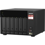 QNAP TS-673A-8G nas Zwart/grijs, 2x 2.5 Gb LAN, USB