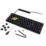 Sharkoon SKILLER SGK50 S2 PBT, gaming toetsenbord Zwart, BE Lay-out, Gateron G Pro 3.0 Yellow, RGB leds, Hot-swappable