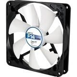 Arctic F14 PWM PST case fan Zwart/wit, PWM-aansluiting, Retail