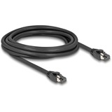 DeLOCK Patchkabel S/FTP, RJ-45 met Cat.8.1 Zwart, 3 meter