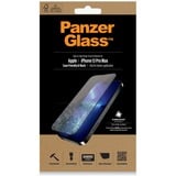 PanzerGlass iPhone 13 Pro Max - Black screenprotector Transparant/zwart