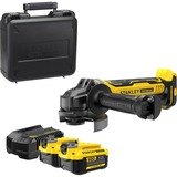 Stanley FATMAX V20 18V Brushless haakse slijper Geel/zwart, Koffer, 2 accu's (4.0Ah) en oplader inbegrepen