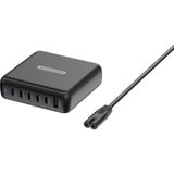 Sitecom 200W GaN Power Delivery Desk Charger Zwart