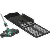 Wera Kraftform Kompakt 400 RA Set 1, 17‑delig bitset Zwart/groen