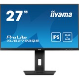 iiyama ProLite XUB2793QS-B7 27" monitor Zwart, 100 Hz, HDMI, DisplayPort, Audio, Adaptive Sync