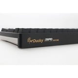 Ducky Zero 6108, gaming toetsenbord Zwart, BE Lay-out, Cherry MX2A Brown, RGB leds, ABS, Hot-swappable