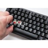 Ducky Zero 6108, gaming toetsenbord Zwart, BE Lay-out, Cherry MX2A Brown, RGB leds, ABS, Hot-swappable