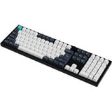 Keychron Q6 Max-M3 QMK, toetsenbord Zwart, BE Lay-out, Gateron Jupiter Brown, RGB leds, Hot-swappable, Bluetooth, 2.4GHz