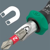 Wera Kraftform Kompakt 838 RA S Set 1 bitset Zwart/groen, 14‑delig