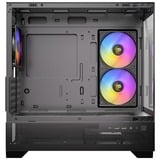 Antec CX500M RGB mini tower behuizing Zwart | 3x USB-A | Tempered Glass