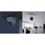 Reolink P344, slimme 12 MP PoE Dome-camera met spotlight Wit, Kleurennachtzicht