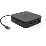 i-tec Thunderbolt 3 Travel Dock Dual 4K Display + Power Delivery 60W dockingstation Zwart