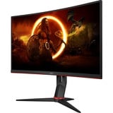 AOC C27G2Z3/BK 27" Curved gaming monitor Zwart/rood, 280Hz, HDMI, DisplayPort