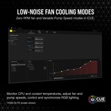 Corsair NAUTILUS 240 RS waterkoeling Zwart, 4-pins PWM fan-connector