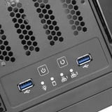 SilverStone RM41-506 rack behuizing Zwart | 2x USB-A 3.2 (5 Gbit/s)