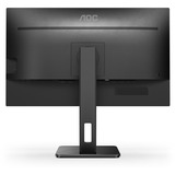 AOC 24P2QM 23.8" monitor Zwart, 2x HDMI, 1x Displayport, DVI-D, VGA, USB-A 3.2, USB-B 3.2