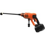 BLACK+DECKER BCPC18D1-QW 18V 2.0Ah Hogedrukreiniger Oranje/zwart, 18V 2.0Ah Accu en oplader inbegrepen