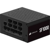 Corsair SF1000, 1000 Watt voeding  Zwart, 3x PCIe, 1x 12VHPWR, Kabelmanagement