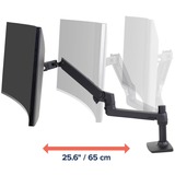 Ergotron LX Desk Monitor Arm monitorarm Zwart (mat)