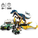 LEGO Jurassic World - Dinosaurusmissies: Allosaurus transporttruck Constructiespeelgoed 76966