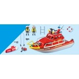 PLAYMOBIL Action Heroes - Brandweerboot Constructiespeelgoed 71598