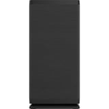 Fractal Design Mood Black mini tower behuizing Zwart | 2x USB-A | 1x USB-C