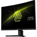 MSI MAG 27C6F 27" Curved gaming monitor Zwart, 180Hz, DisplayPort, HDMI, Adaptive Sync