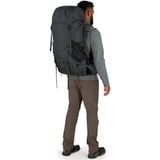 Osprey Rook 50 rugzak Donkergrijs, 50 Liter, One Size, Dark Charcoal/Silver Lining