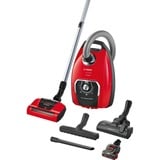 Bosch BGB8PET1 ProAnimal Stofzuiger met zak  Rood