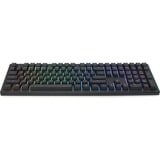 Ducky Zero 6108, gaming toetsenbord Zwart, BE Lay-out, Cherry MX2A Blue, RGB leds, ABS, Hot-swappable