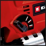 Einhell TC-JS 80/1 Kit decoupeerzaag Rood/zwart, Incl. koffer en drie zaagbladen (T-schacht)