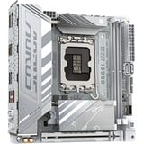 GIGABYTE B860I AORUS PRO ICE socket 1851 moederbord Wit, RAID, 2,5Gb-LAN, Wi-Fi 7, BT, Sound, Mini-ITX