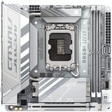 GIGABYTE B860I AORUS PRO ICE socket 1851 moederbord Wit, RAID, 2,5Gb-LAN, Wi-Fi 7, BT, Sound, Mini-ITX