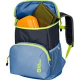 Jack Wolfskin Erlebnis Pack rugzak Donkerblauw/neongeel