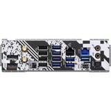 ASRock X670E Steel Legend socket AM5 moederbord Zilver/zwart, RAID, 2.5Gb-LAN, WLAN, BT, Sound, ATX