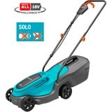 GARDENA Accugrasmaaier PowerMax 30/18V P4A solo Zwart/turquoise, Accu en oplader niet inbegrepen, POWER FOR ALL ALLIANCE